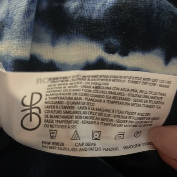 🎁 NWT ELLA MOSS Juniors Navy Tie Dye Sylvia Midi Hi Low Sleeveless dress… - Picture 13 of 13